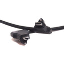 XLCS Designs Locking USB-C Right-Angle to Right-Angle EVF Cable for PYXIS 6K (11.8", Black)