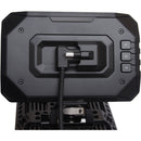 XLCS Designs Locking USB-C Right-Angle to Right-Angle EVF Cable for PYXIS 6K (11.8", Black)