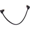 XLCS Designs Locking USB-C Right-Angle to Right-Angle EVF Cable for PYXIS 6K (11.8", Black)