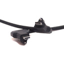 XLCS Designs Locking USB-C Right-Angle to Right-Angle EVF Cable for PYXIS 6K (19.7", Black)