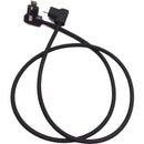 XLCS Designs Locking USB-C Right-Angle to Right-Angle EVF Cable for PYXIS 6K (31.5", Black)