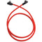 XLCS Designs Locking USB-C Right-Angle to Right-Angle EVF Cable for PYXIS 6K (31.5", Red)