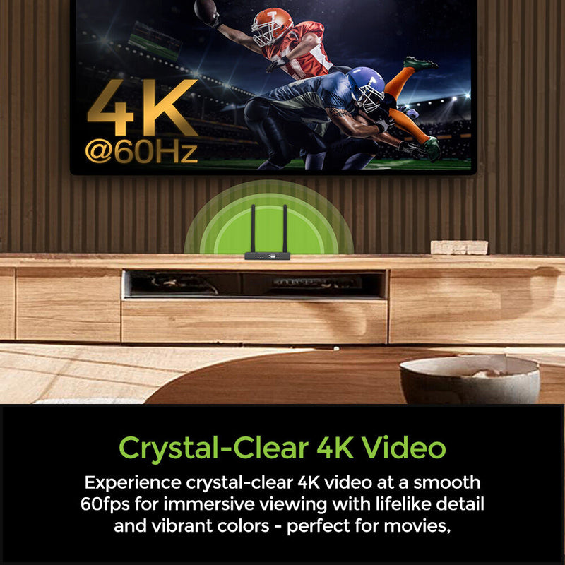 IOGEAR 4K HDMI Wireless Video Extension Kit with Keyboard & Mouse Control