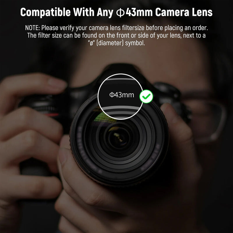 Neewer NW Series A UV & CPL & ND4 Lens Filter Kit (67mm)