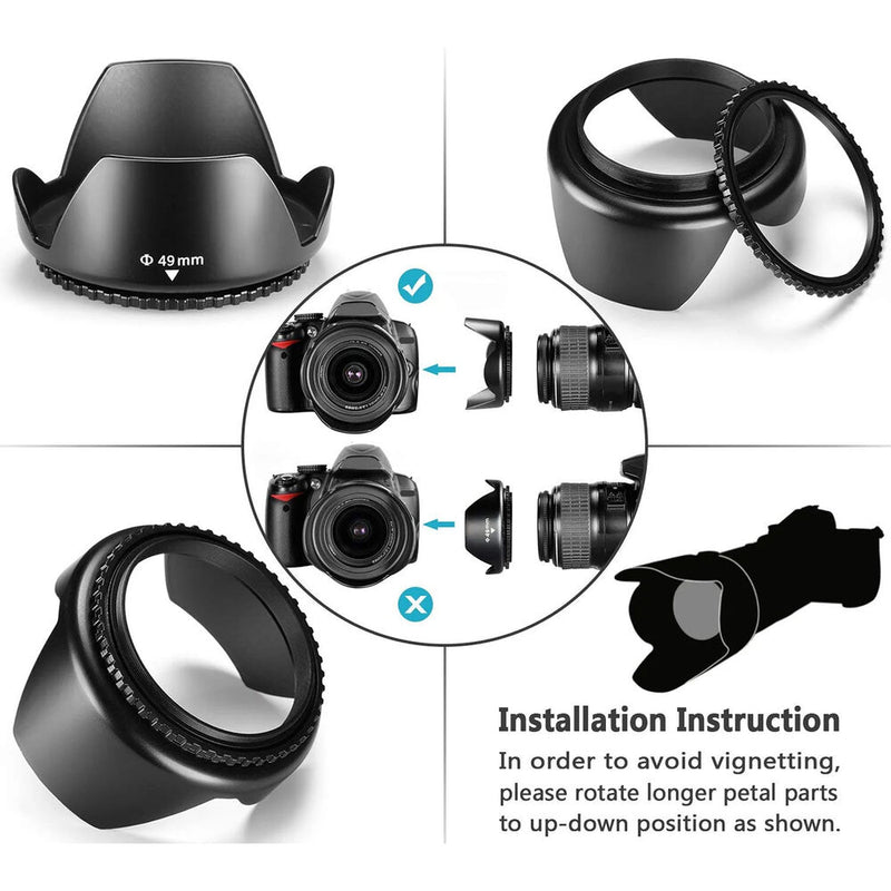 Neewer Professional Lens Filter Accessory Kit (40.5mm)