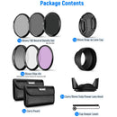 Neewer Professional Lens Filter Accessory Kit (43mm)