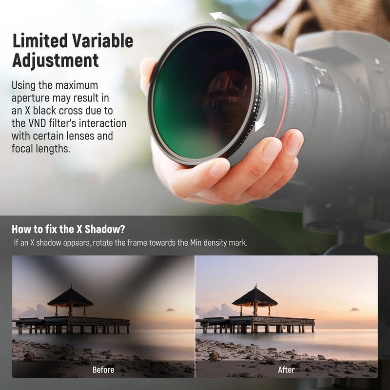 Neewer MRC HD True Colors Hard Stop VND (49mm, 1- to 8.6-Stop)