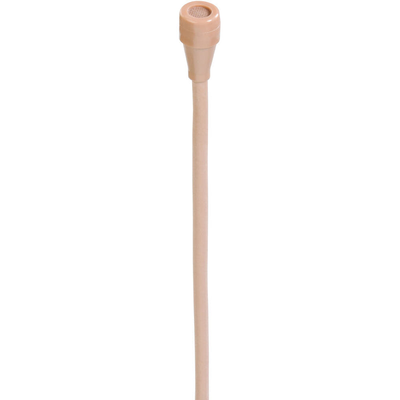 Countryman B3 Omni Lavalier Mic, Mid Gain, with TA5F Connector for DBa, DCHT, LMa, LMb, LT, PDR, SM, SMa, SMB, SMDa, SMDB, SMQ, SMQa, SMQV, SMV, SMWB, SMDWB, SPDR, UM400a, and UM450 Wireless Transmitters (Tan)