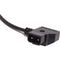 XLCS Designs Locking Right-Angle 12 VDC Power to D-Tap Cable for Blackmagic Micro G2 (6.7")