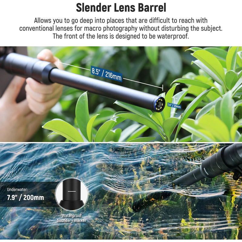 Neewer LS-51 180&deg; 18mm Macro Probe Lens with 17mm Thread for Smartphones