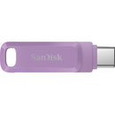 SanDisk 1TB Ultra Dual Drive Go 2-in-1 Flash Drive (Lavender Purple)