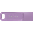 SanDisk 1TB Ultra Dual Drive Go 2-in-1 Flash Drive (Lavender Purple)