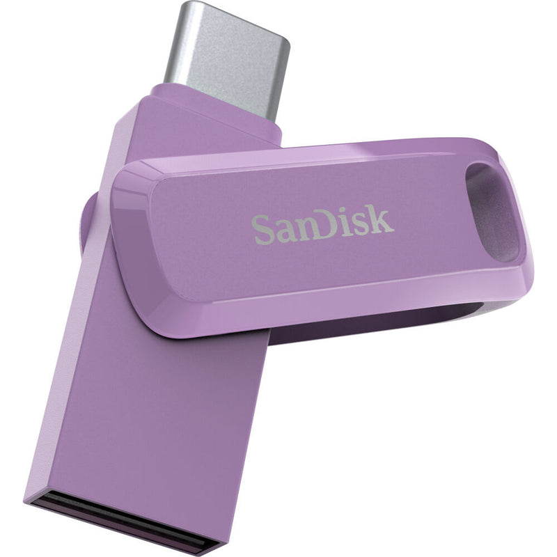 SanDisk 1TB Ultra Dual Drive Go 2-in-1 Flash Drive (Lavender Purple)