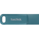 SanDisk 1TB Ultra Dual Drive Go 2-in-1 Flash Drive (Navagio Bay Blue)