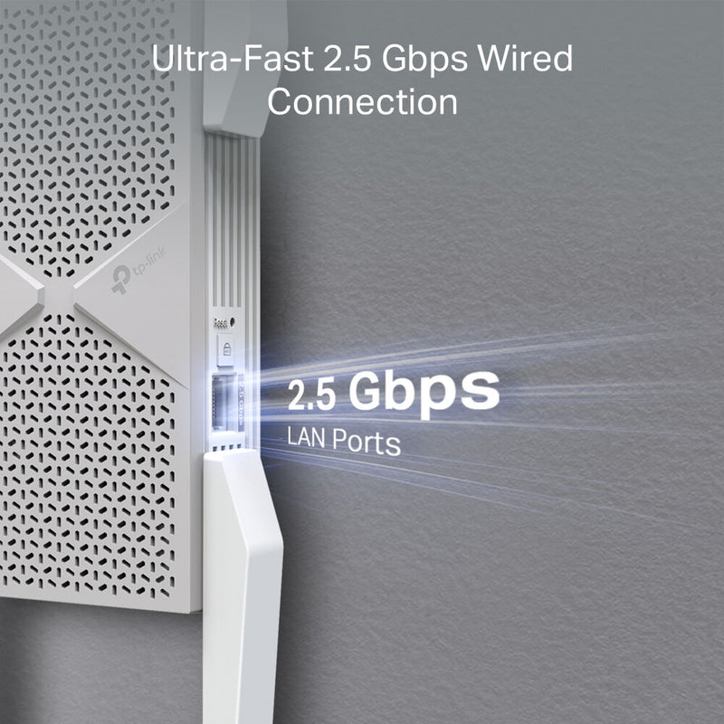 TP-Link RE653BE BE10000 Wireless Tri-Band Wi-Fi 7 Range Extender