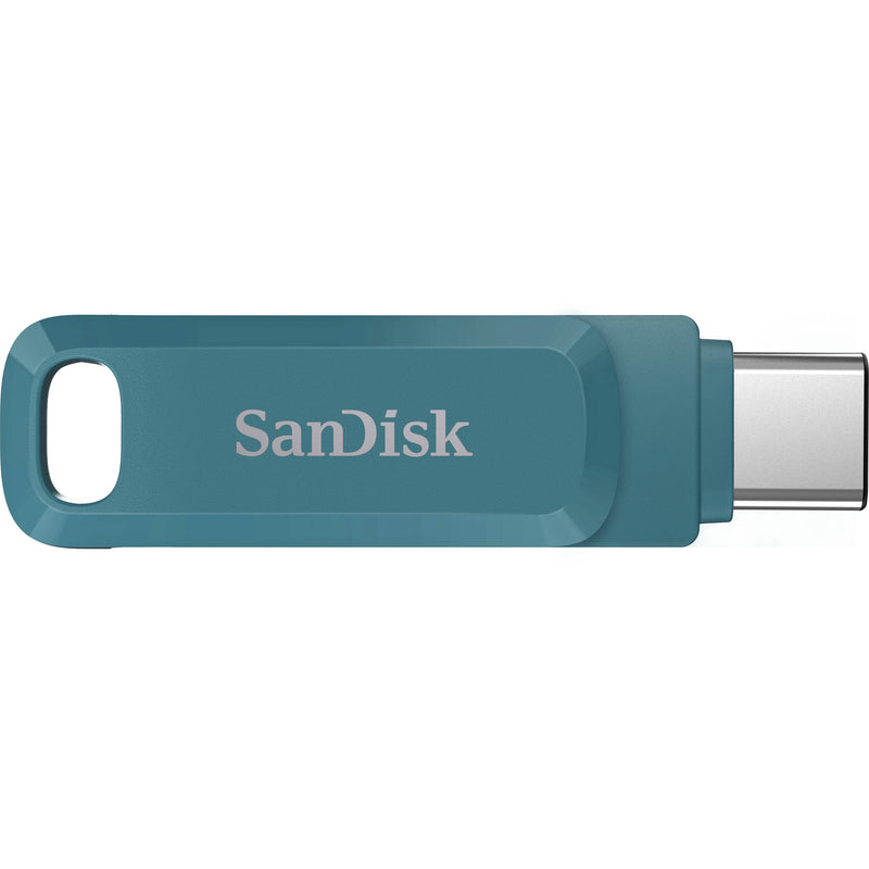 SanDisk 512GB Ultra Dual Drive Go 2-in-1 Flash Drive (Navagio Bay Blue)