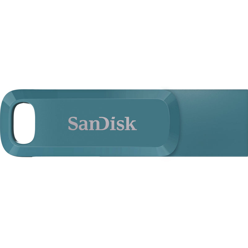 SanDisk 512GB Ultra Dual Drive Go 2-in-1 Flash Drive (Navagio Bay Blue)
