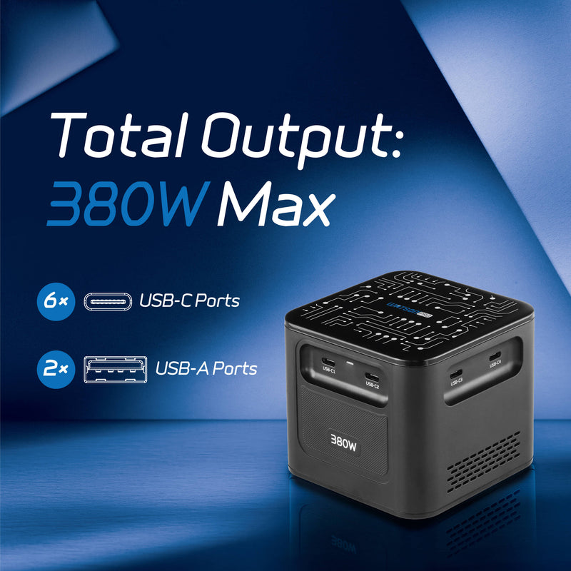 Watson 380W 8-Port GaN USB Charger