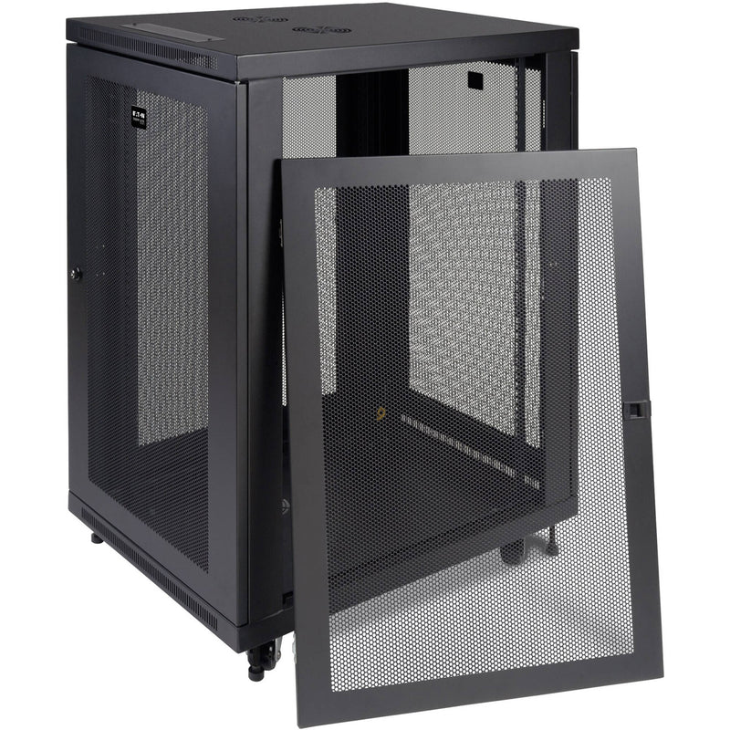 Tripp Lite SR18UB SmartRack Mid-Depth/Half-Height Rack Enclosure Cabinet (18 RU)
