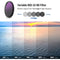 Neewer Magnetic HD True Colors VND Filter Set (67mm, 1-5-Stop, 5-Stop)