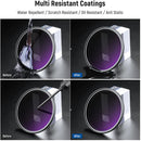 Neewer MRC Variable ND Filter with Lens Cap (67mm, 1 to 9-Stop)