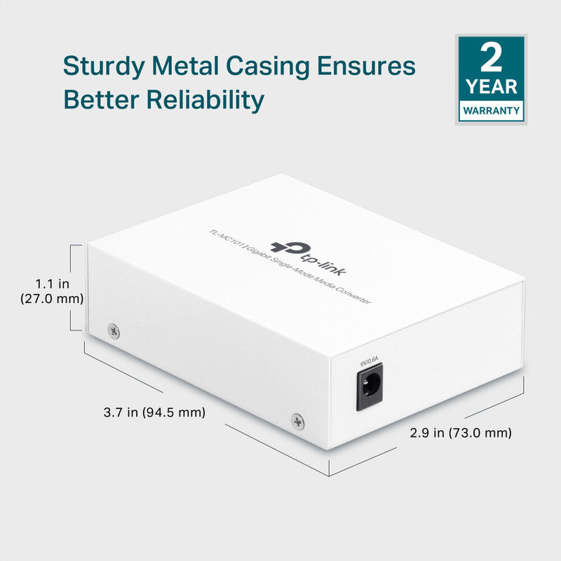 TP-Link TL-MC101 Gigabit Single-Mode Media Converter