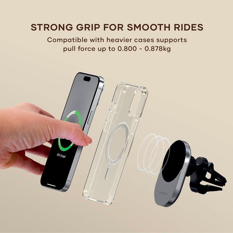 Satechi Qi2 Wireless Smartphone Car Charger