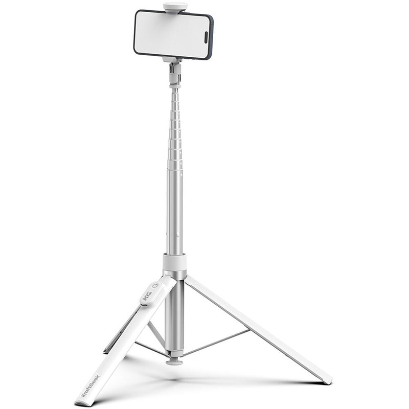 KraftGeek JustTap Tripod (White)