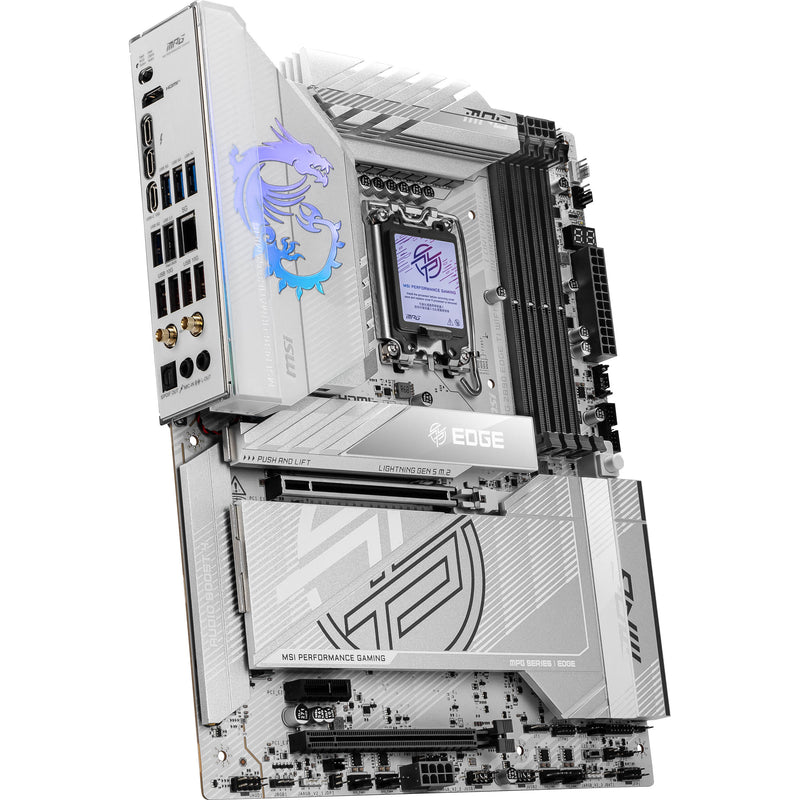 MSI MPG Z890 EDGE TI WIFI LGA 1851 ATX Motherboard (White)