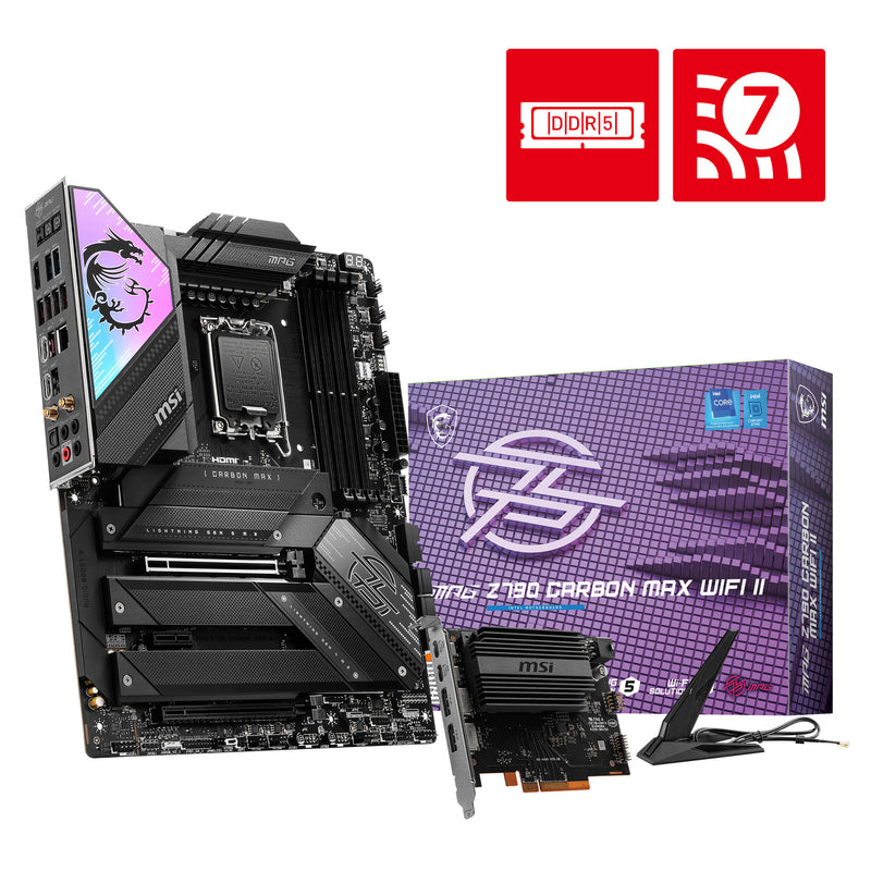 MSI MPG Z790 CARBON MAX WIFI LGA 1700 ATX Motherboard