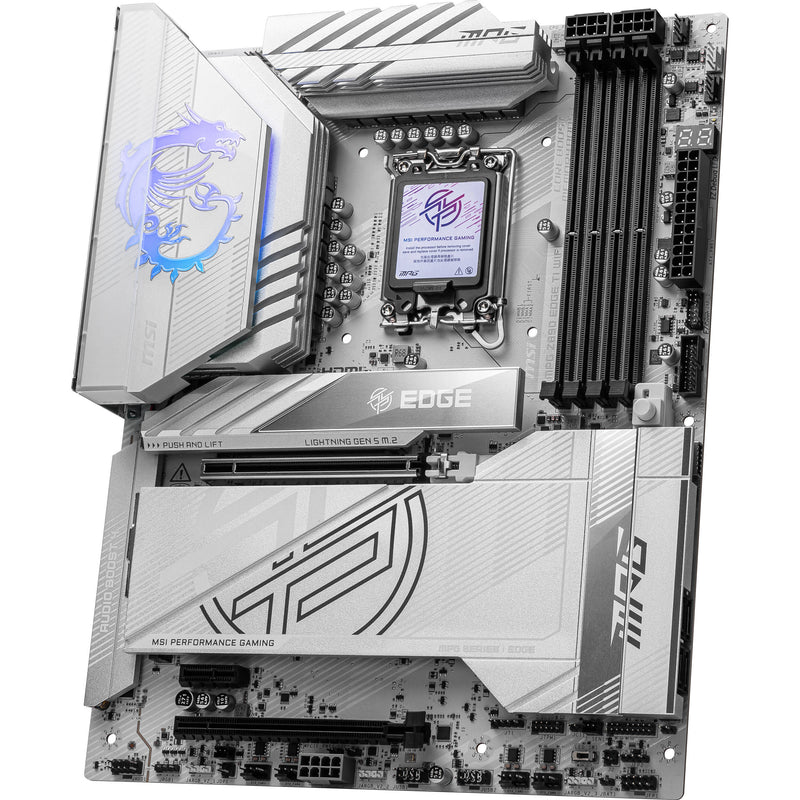 MSI MPG Z890 EDGE TI WIFI LGA 1851 ATX Motherboard (White)