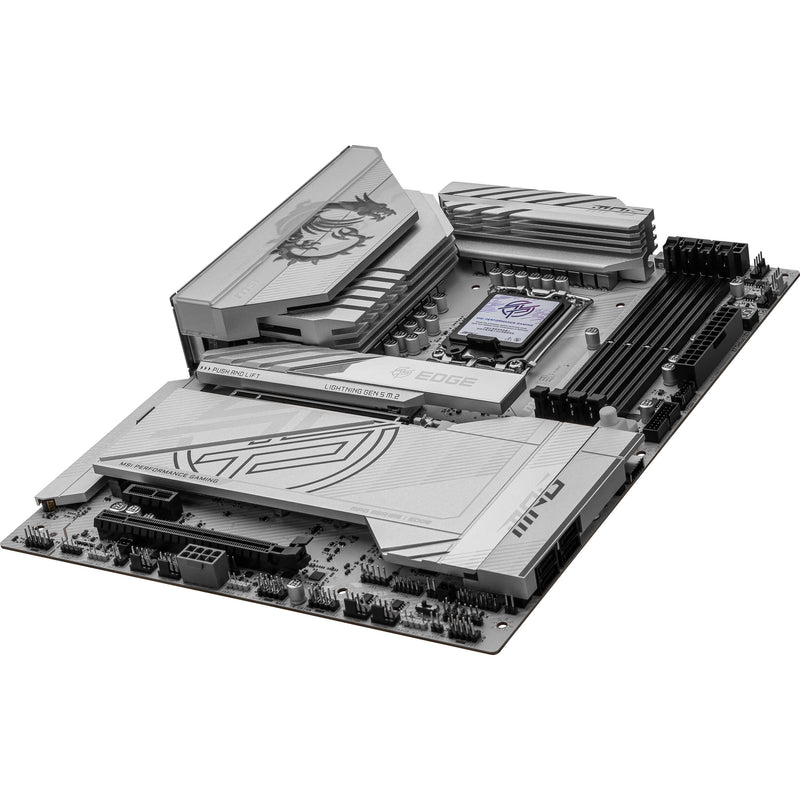 MSI MPG Z890 EDGE TI WIFI LGA 1851 ATX Motherboard (White)