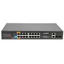 Rocstor SolidConnect SC20 18-Port Gigabit PoE+ Compliant Unmanaged Network Switch