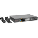 Rocstor SolidConnect SC20 18-Port Gigabit PoE+ Compliant Unmanaged Network Switch