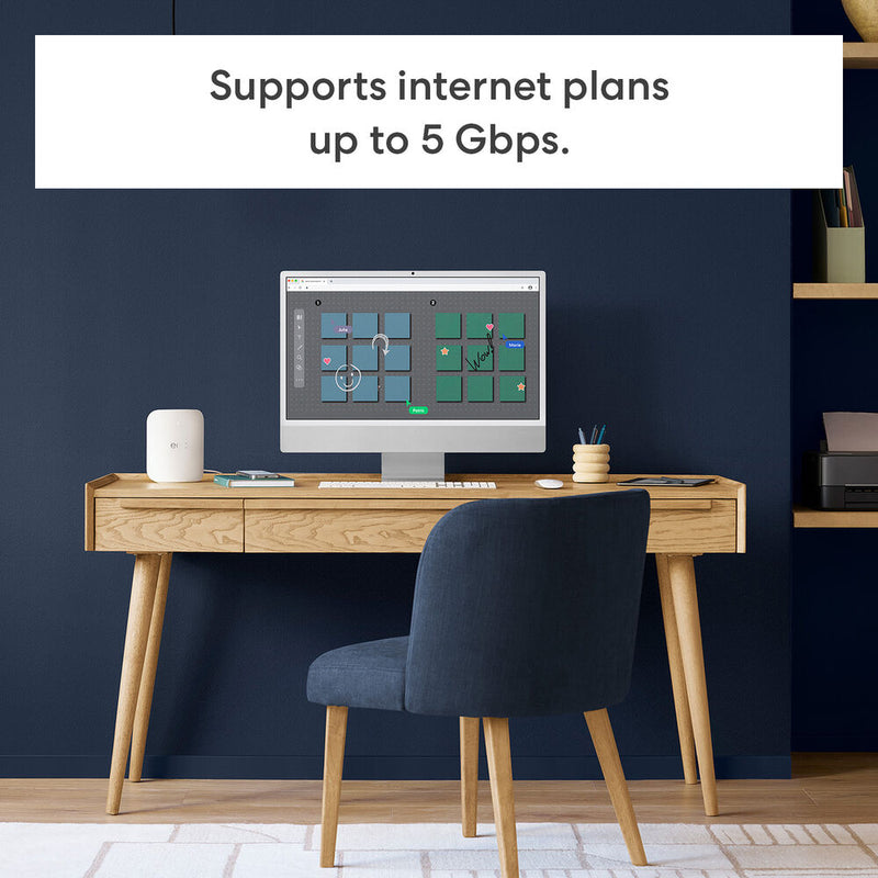 eero Pro 7 BE3900 Wireless Tri-Band 5G 3-Piece Mesh Wi-Fi 7 System