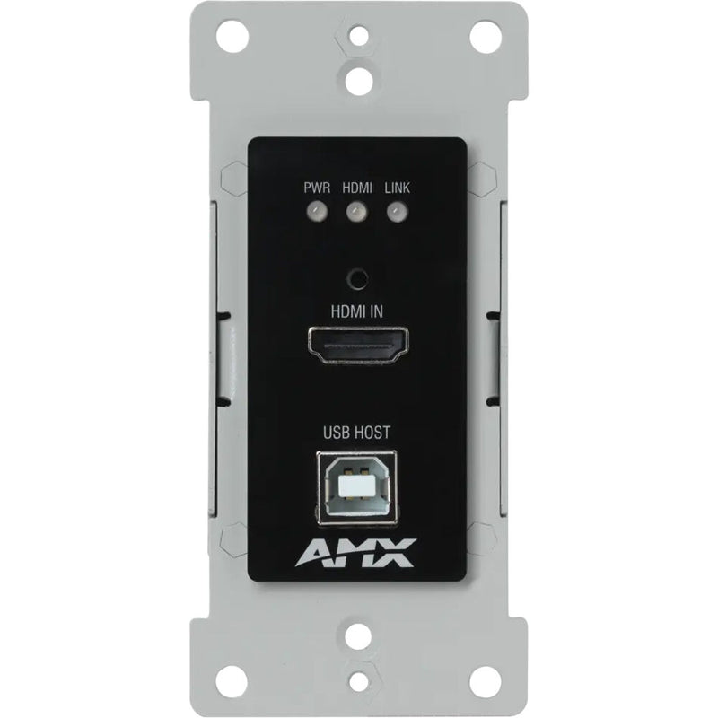 AMX DXLink 4K60 HDMI Wall Plate Transmitter (Black)