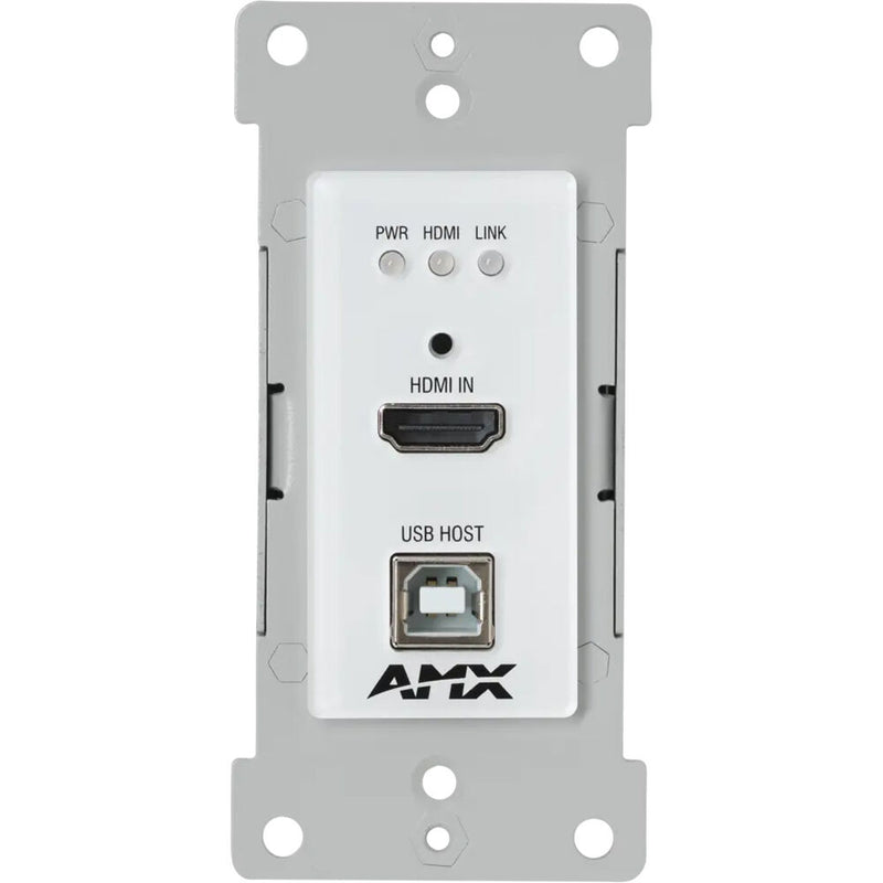 AMX DXLink 4K60 HDMI Wall Plate Transmitter (White)