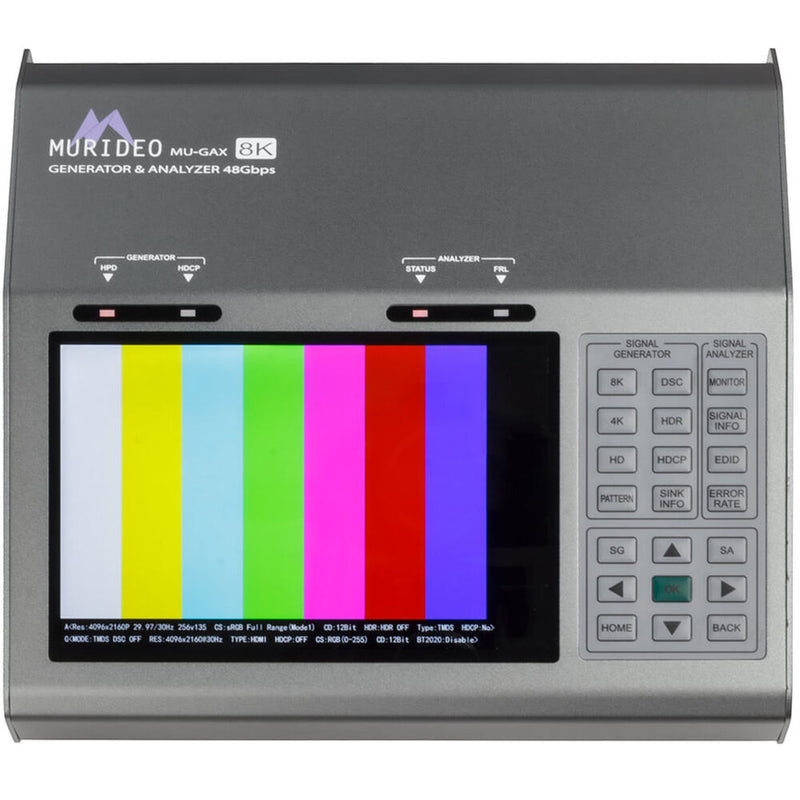 Murideo 8K UHD 48G DSC Tester