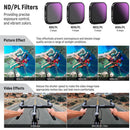 Neewer Polarized ND Lens Filter Kit for Insta360 Ace Pro (4-Pack)