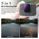 Neewer Polarized ND Lens Filter Kit for Insta360 Ace Pro (4-Pack)