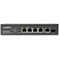 Rocstor SolidConnect SC5 5-Port Gigabit PoE+ Compliant Unmanaged Network Switch