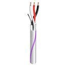 West Penn Stranded Shielded Cable (White and Violet, 1000')