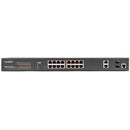 Rocstor SolidConnect SCM20 16-Port PoE+ Gigabit L2 Managed Ethernet Switch