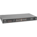 Rocstor SolidConnect SCM20 16-Port PoE+ Gigabit L2 Managed Ethernet Switch