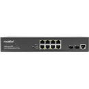 Rocstor SolidConnect SCM8 8-Port PoE+ Gigabit L2 Managed Ethernet Switch