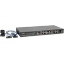 Rocstor SolidConnect SCM28 28-Port PoE+ Gigabit L2 Managed Ethernet Switch
