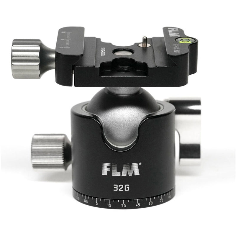 FLM 32G Ball Head with SRB-38 QR Clamp
