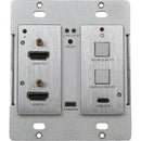 TEKVOX 3x1 HDMI/USB-C Wall Plate Switcher Transmitter