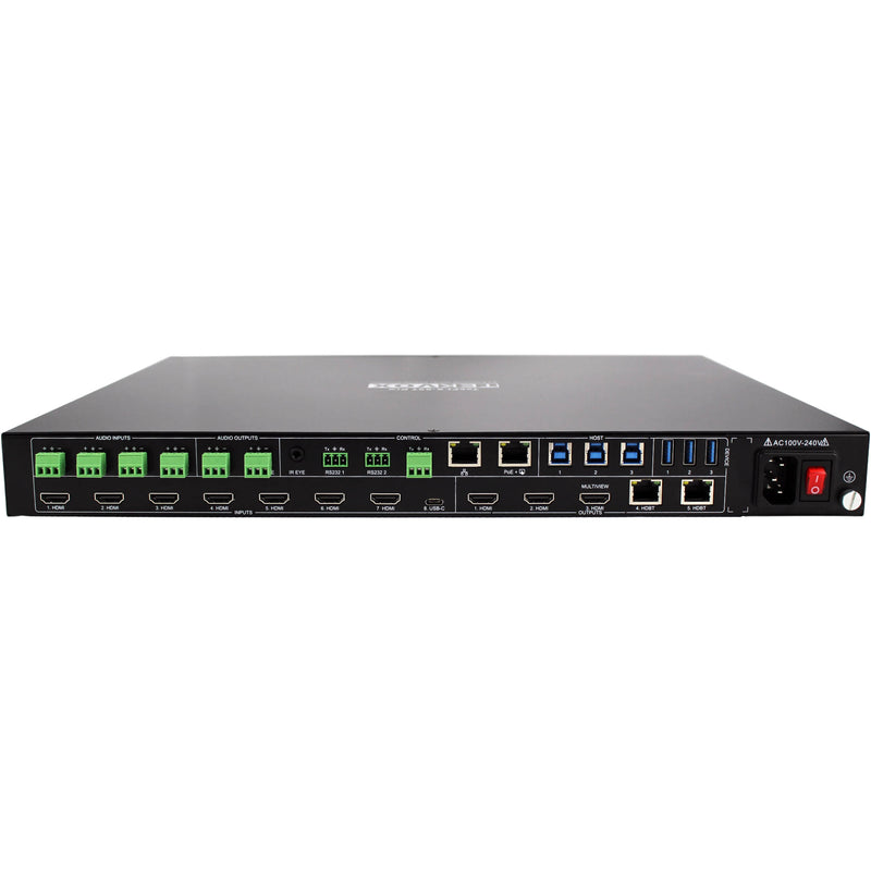 TEKVOX TekFlex-85T Pro 4K 8x5 Presentation Matrix Switcher