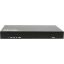 TEKVOX DAN-B202 2 x 2 Dante/AES67 Network Audio Interface with PoE & Phantom Power